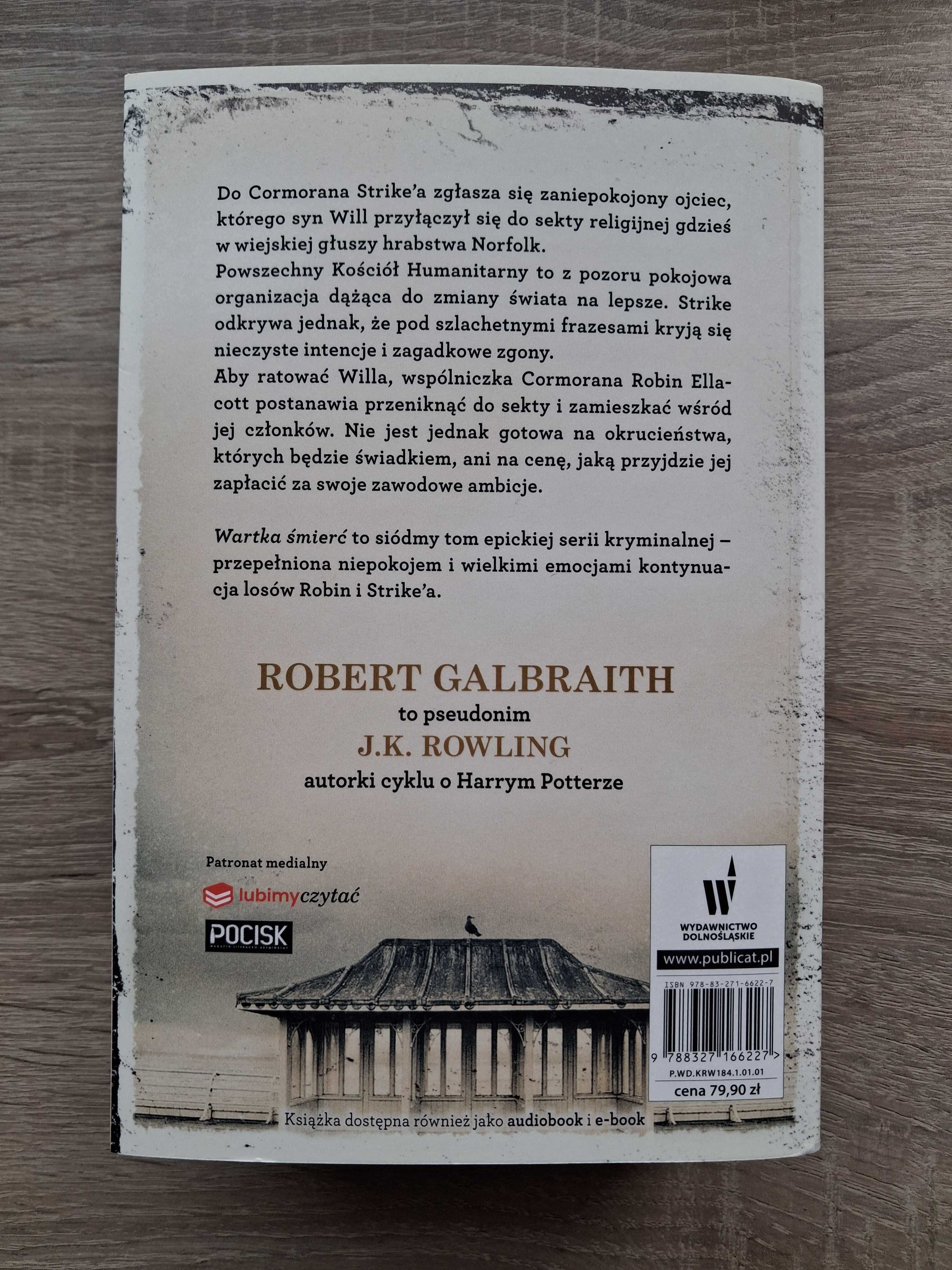 Cormoran Strike Tom 7 - Wartka śmierć. Robert Galbraith (J.K. Rowling)
