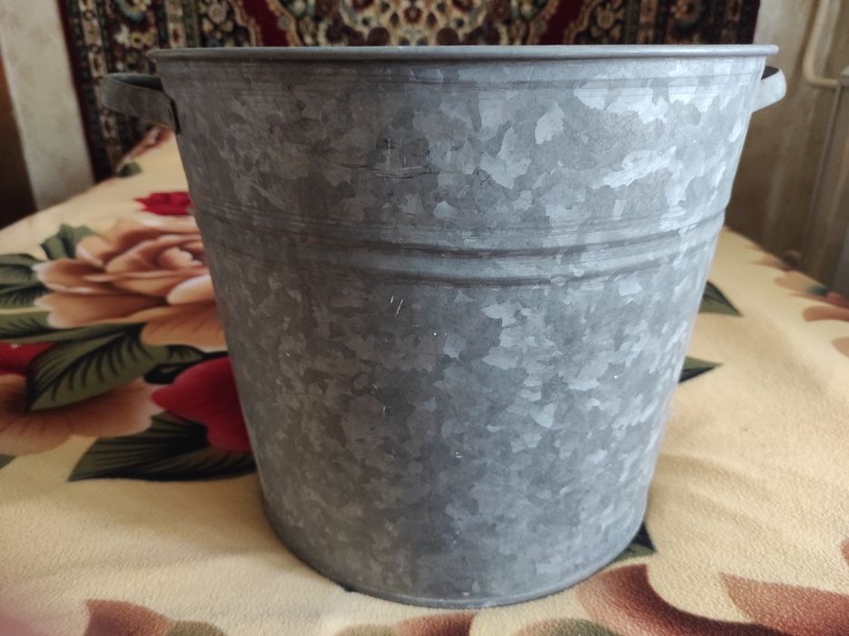 Оцинкованная выварка СССР 32 литра