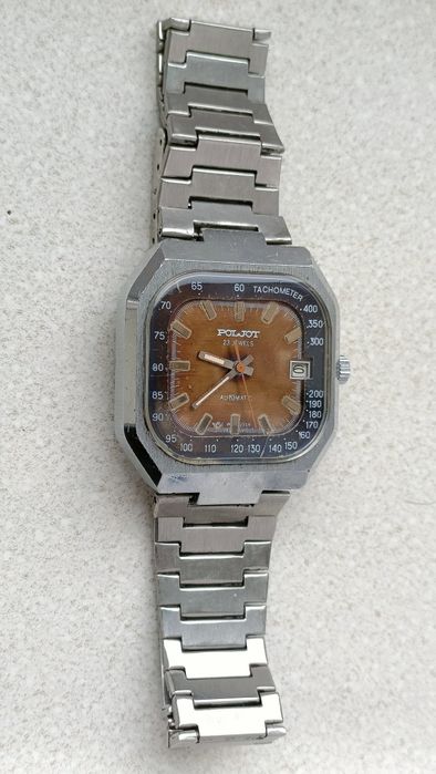 Zegarek Poljot Automatic Tachometer  USSR 23 Jewels
