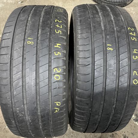 Літні шини 275/45 r20 Michelin. 2018р. 5мм.