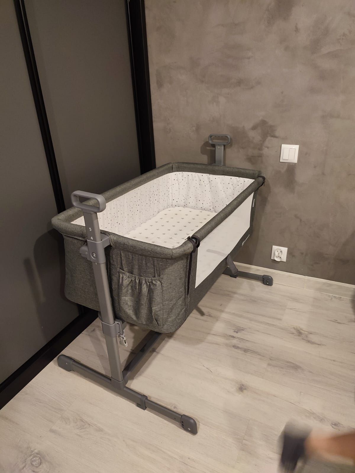 Kinderkraft Nest łóżeczko dostawne / dostawka