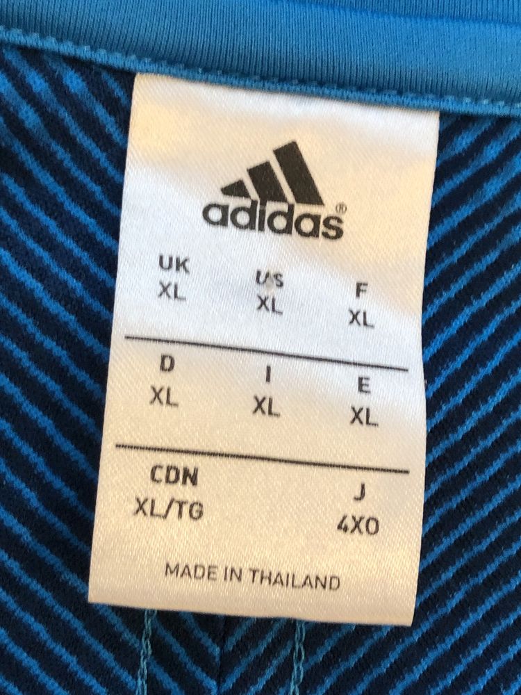 turkusowa koszulka sędziowska marki adidas climacoll (rozm. XL)