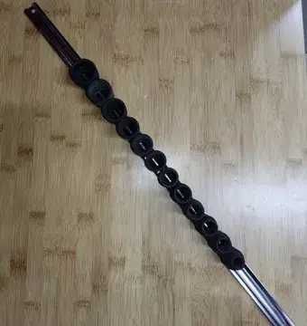 Набір головок ударних 1/2" 12граней 10-24мм (на планці) JTC