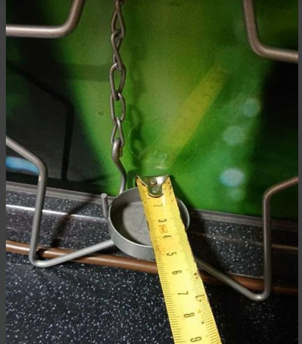 Металлическая подсвечник из Германии .