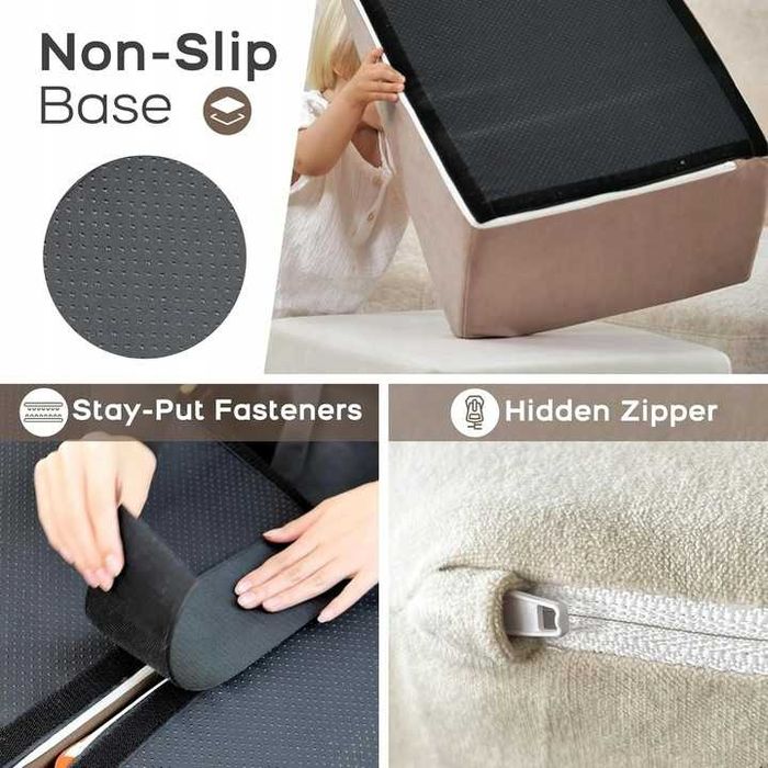 BanaSuper Piankowe klocki XXL 7el. zestaw Montessori wspinaczka kids