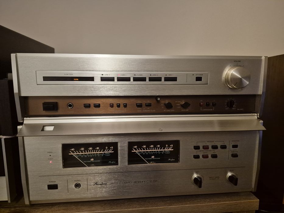 Zestaw audio vintage Accuphase