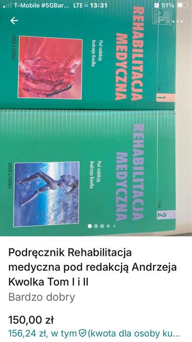 Podreczniki medyczne Rehabilitacja Medyczna pod redakcja A.Kwolka