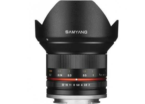Samyang 12мм F2.0 для Fuji x-mount