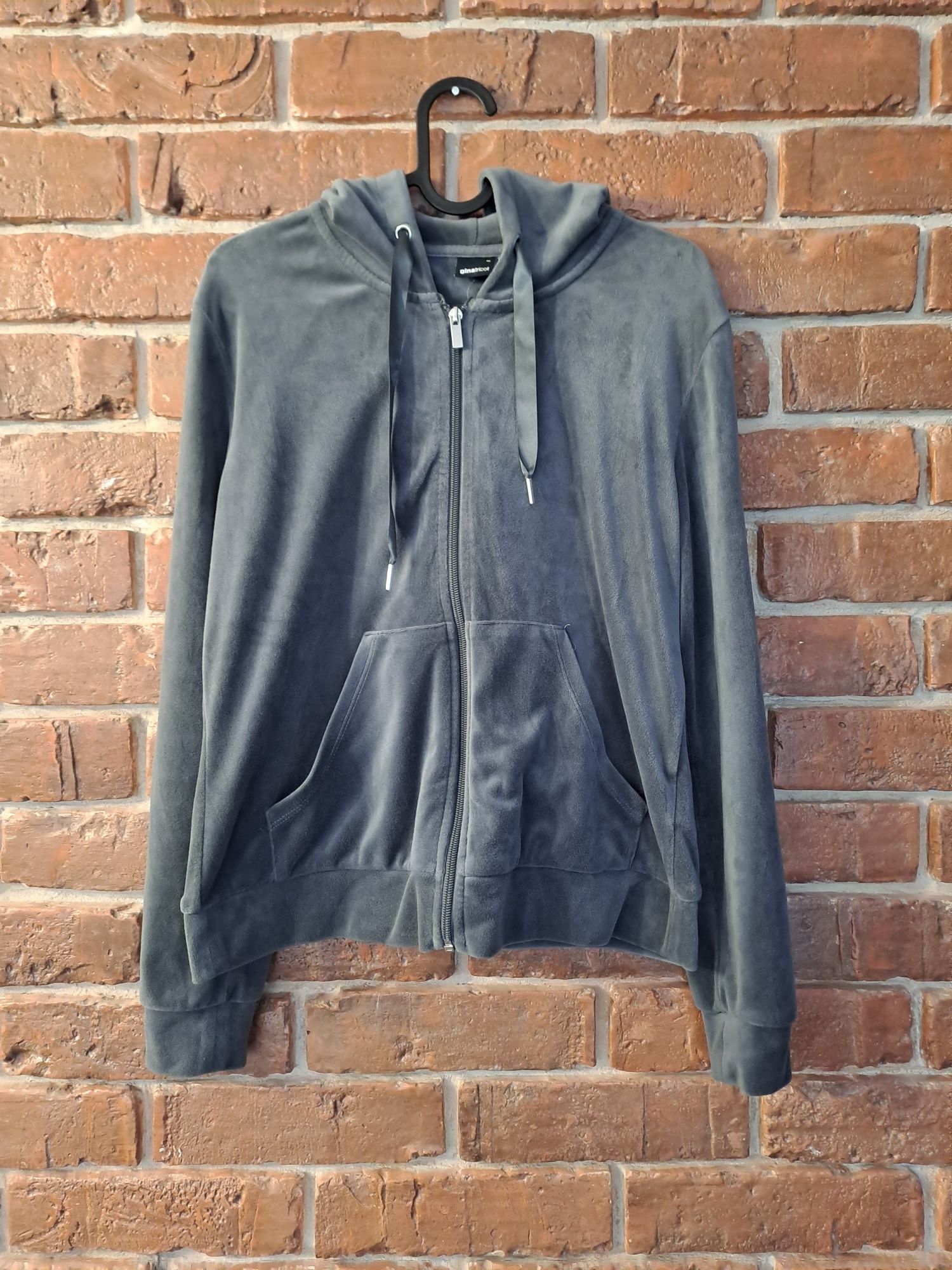 Damska bluza rozpinana Gina Tricot r.M miś/polarek