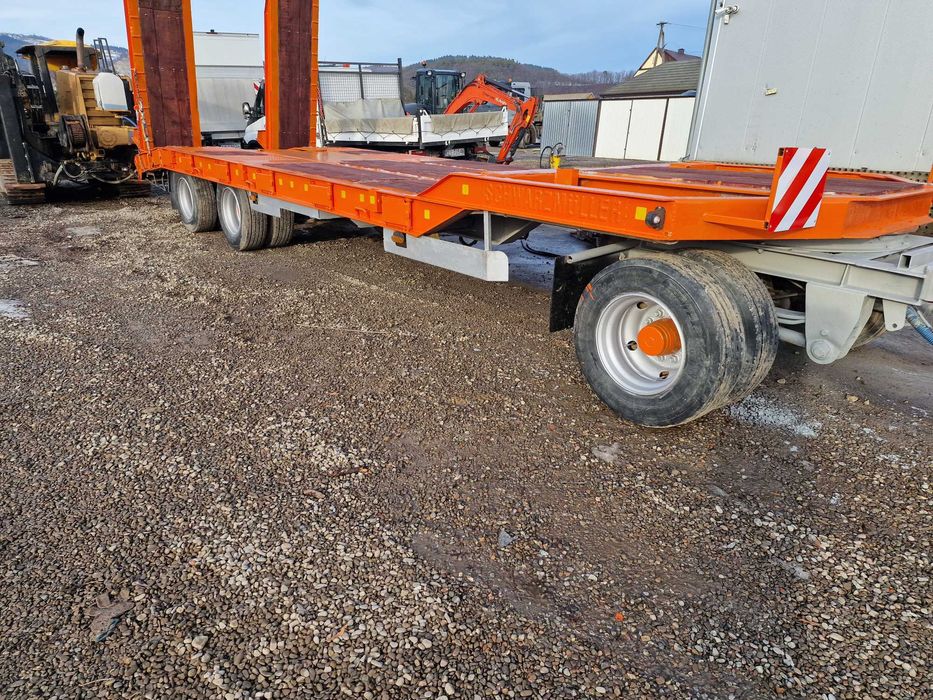 Przyczepa Niskopodwoziowa schwarzmuller 3 osiowa  fliegl wielton