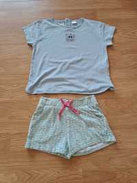 Koszulka + spodenki Zara dla dziewczynki r.98
