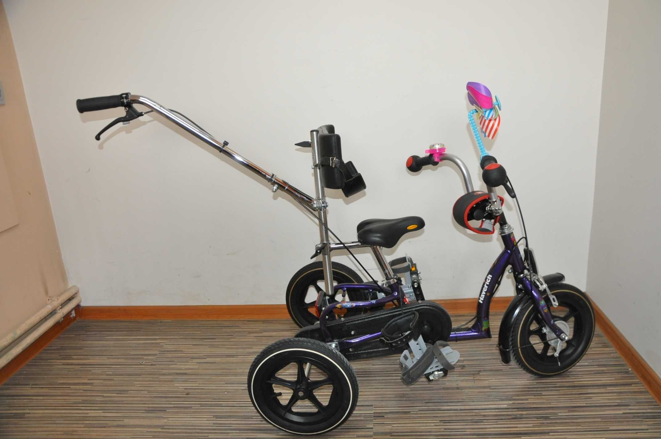 Trójkołowy rower dziecięcy rehabilitacyjny Haverich
