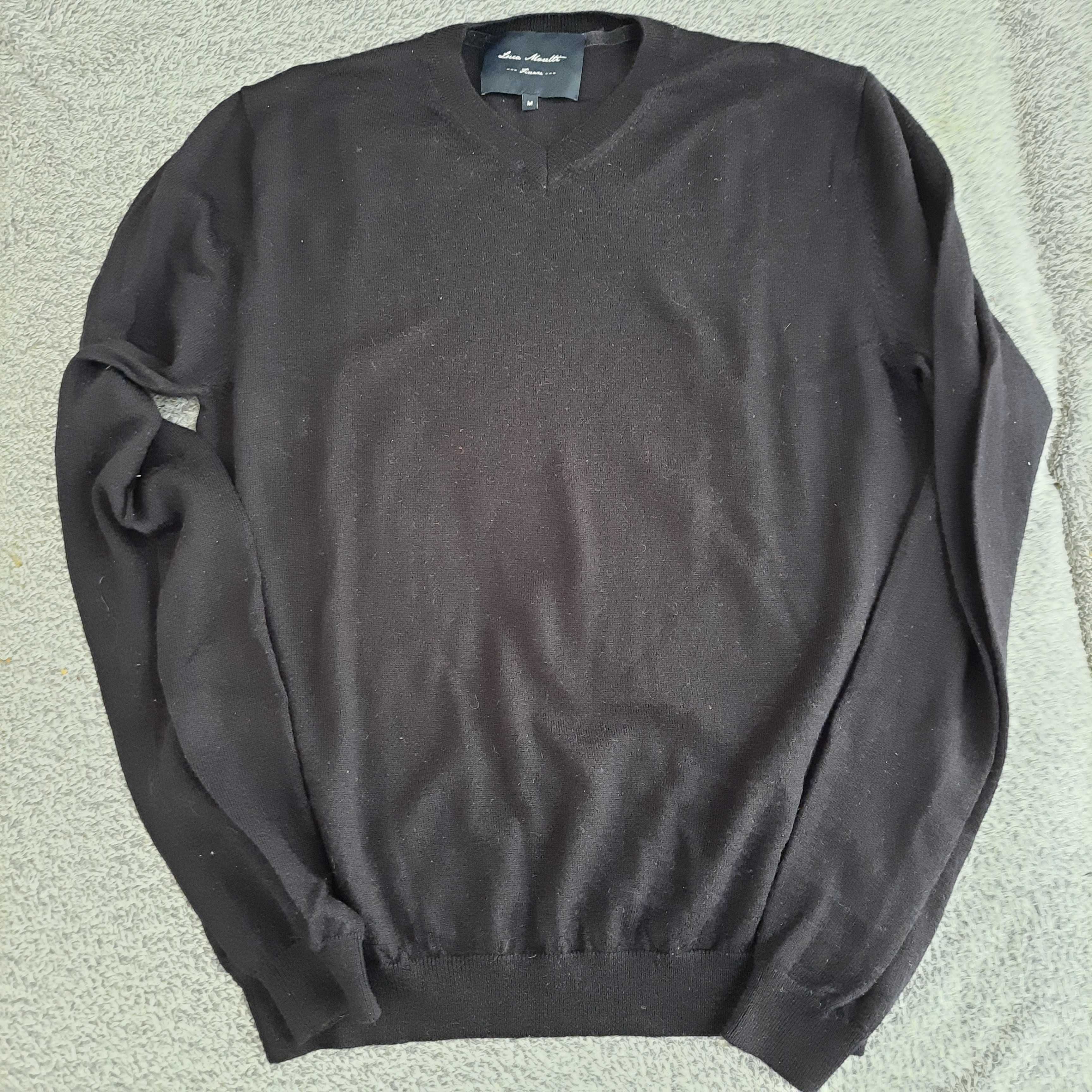 Sweter wełniany merino wool rozm M