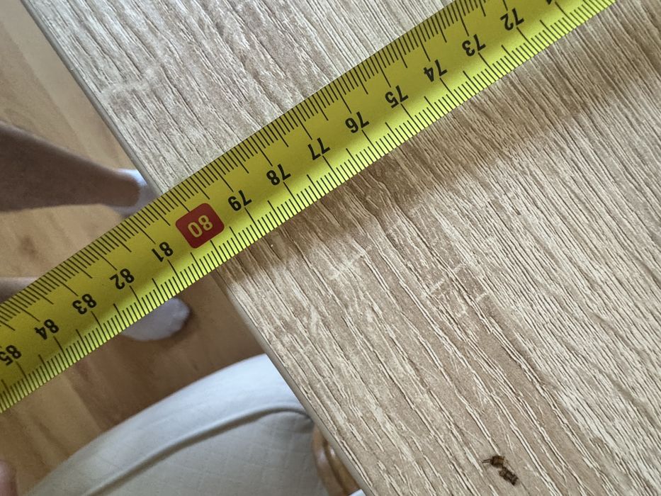 Stół rozkladany drewniany 180x80 cm