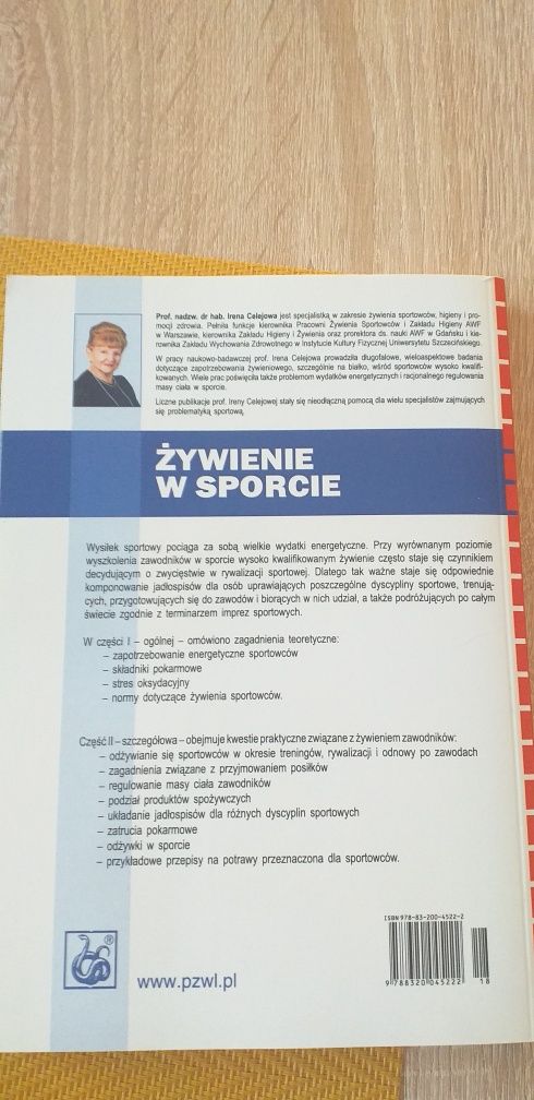 Żywienie w sporcie Irena Celejowa