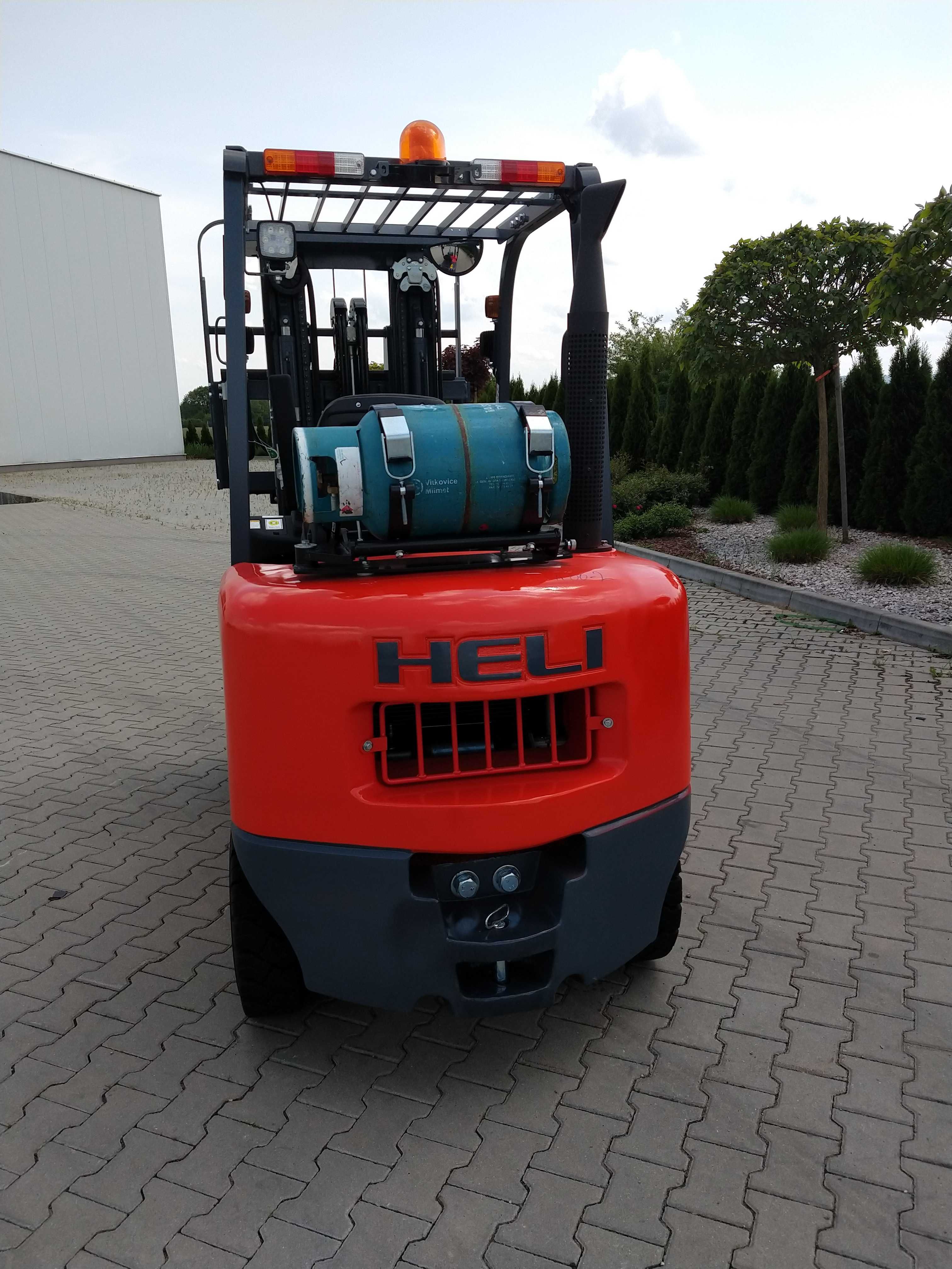 Wózek Widłowy Spalinowy 3,5T Maszt 4,7m LPG Silnik Kubota *HELI* 2024