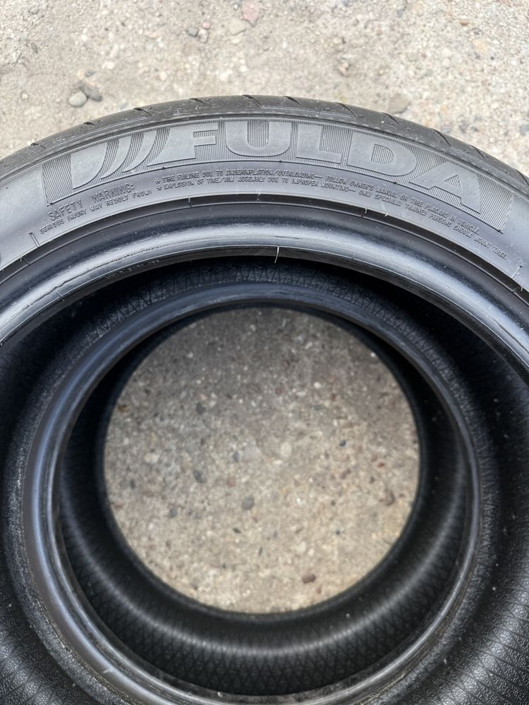 Opony Fulda 225/45r17 91Y Sport Control 2 -2szt uzywane letnie DOT0124
