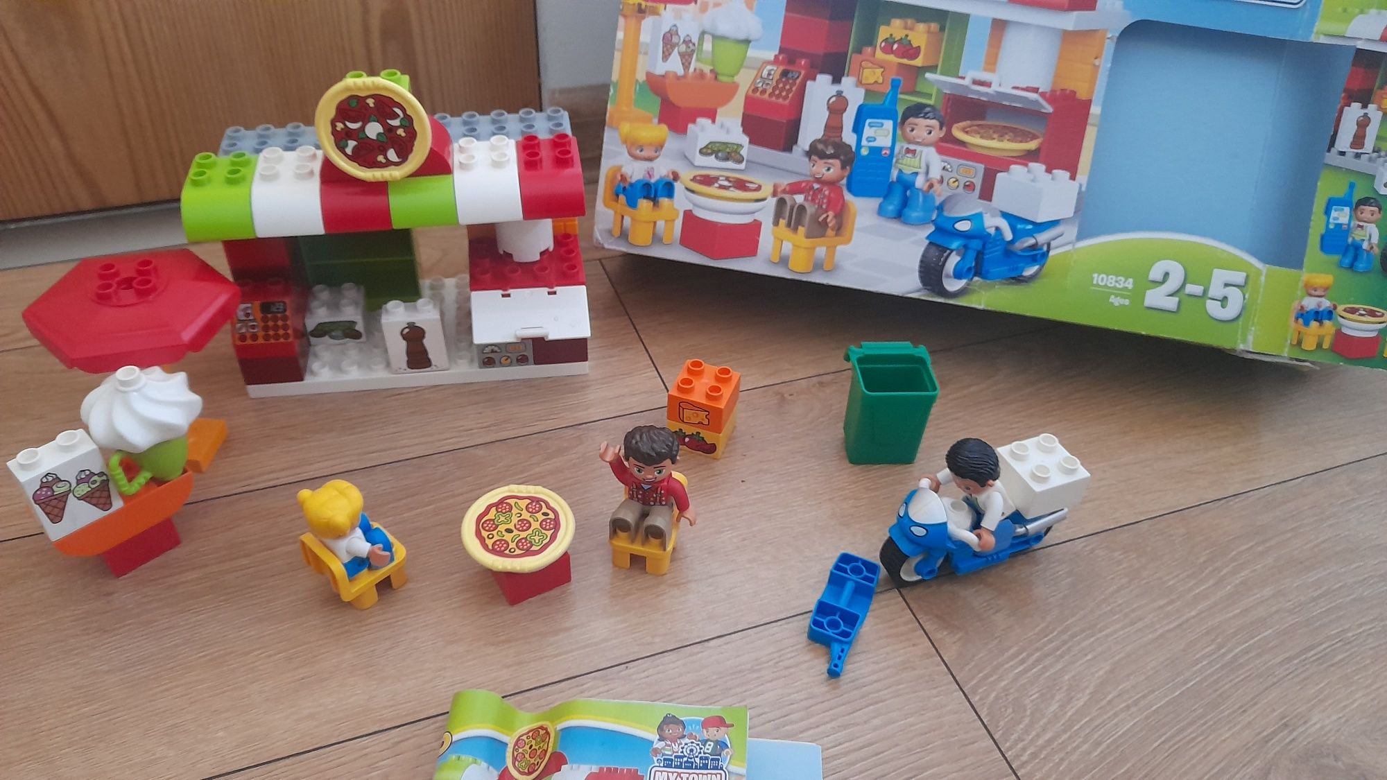 Lego duplo pizzrra 10834