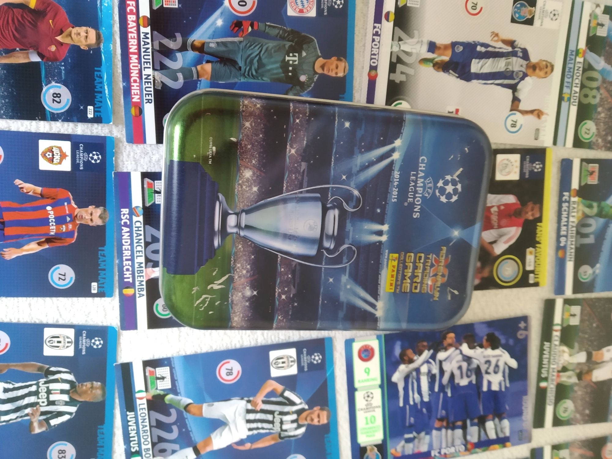 Karty piłkarskie Panini Champions League 2014-15