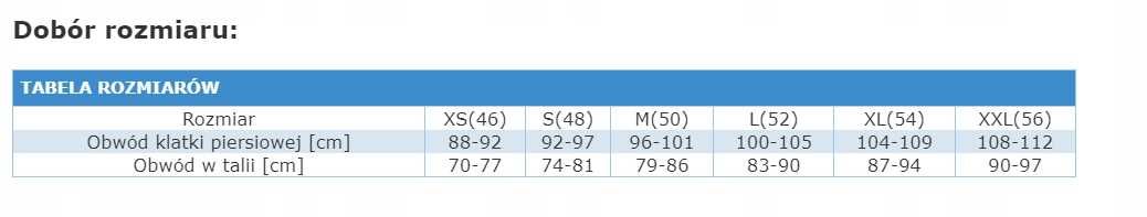 Docieplacz, koszulka ASCAN Neo Top Men 2/0 ROZMIAR: L