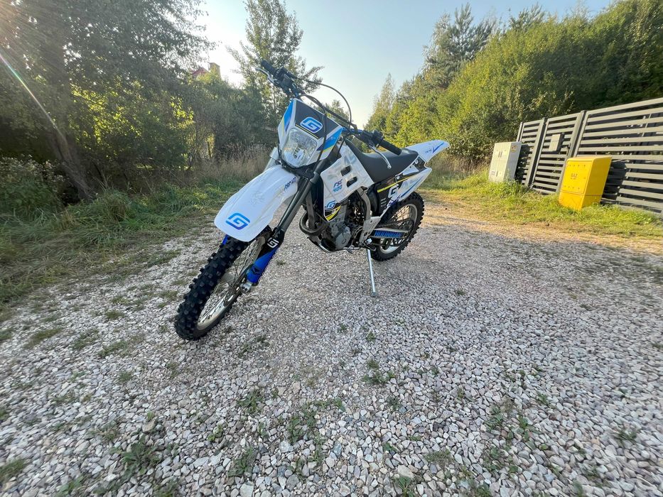 Motocykl enduro/cross gas gas fse 450 wtrysk rozrusznik papiery