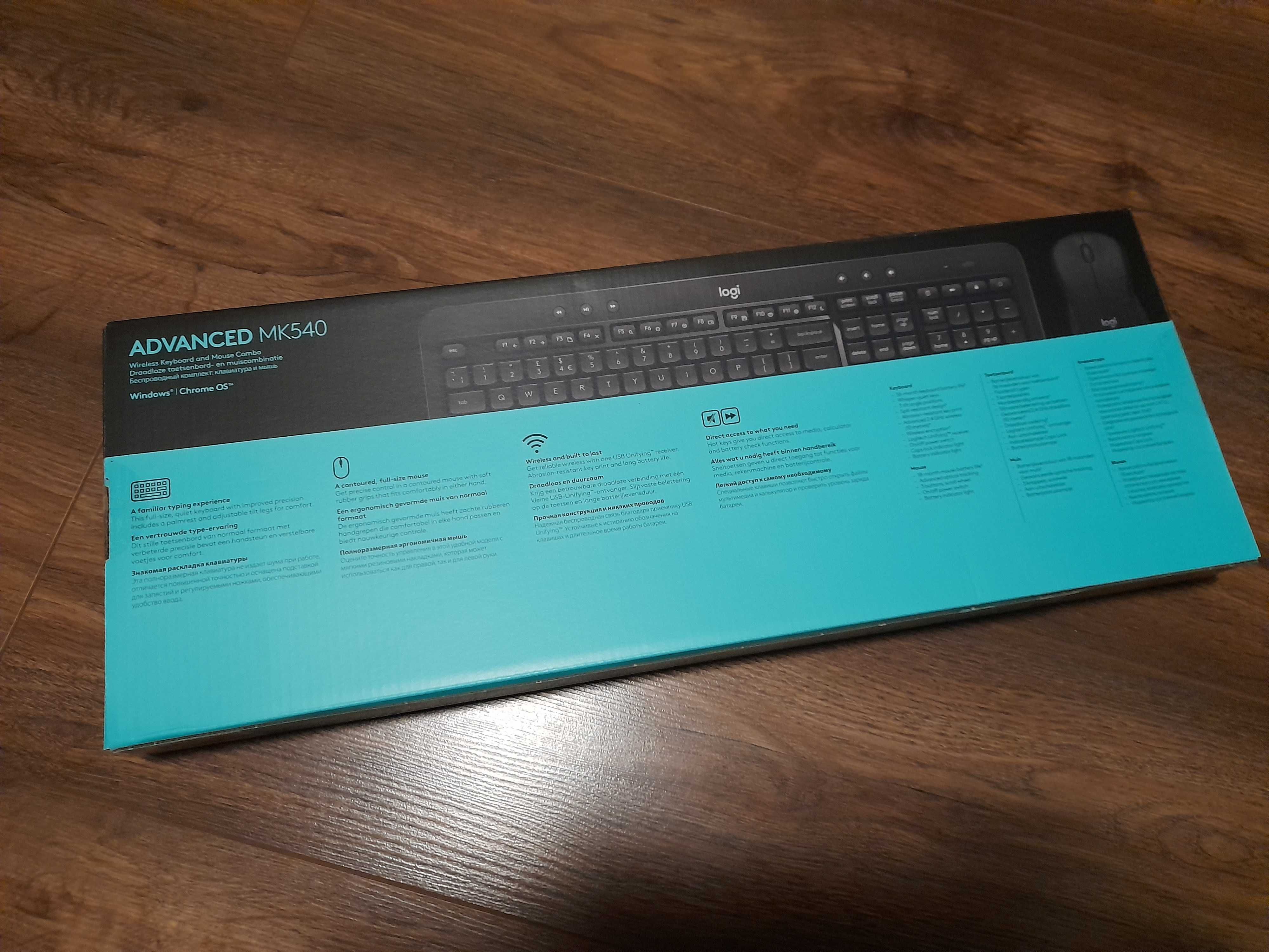 NOWE Logitech klawiatura + mysz MK540 Advanced