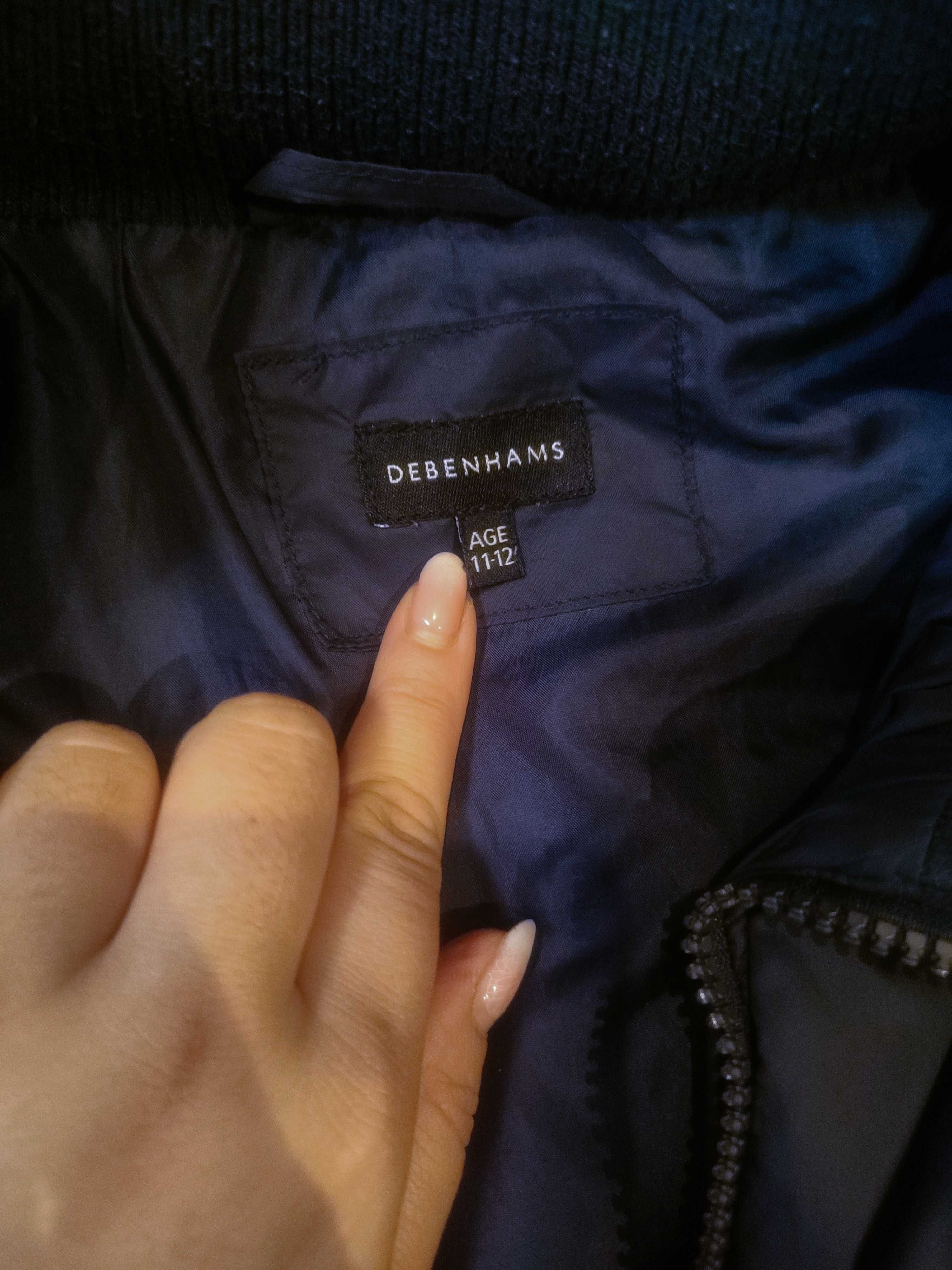 Теплая куртка фирмы Debenhams рост 152