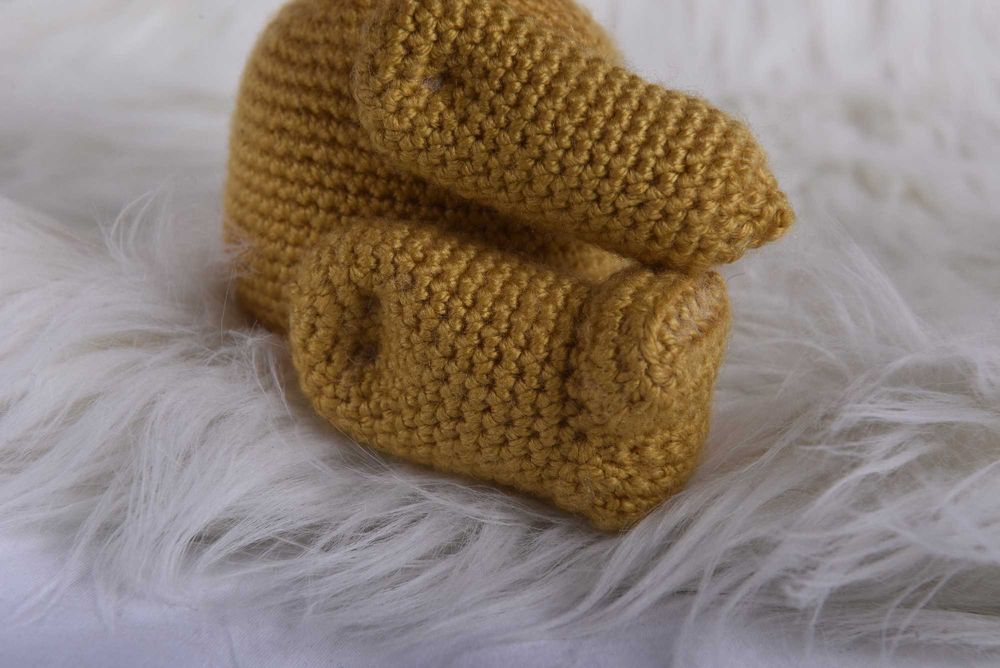 Kubuś Puchatek Miś na szydełku zabawka dla dziecka