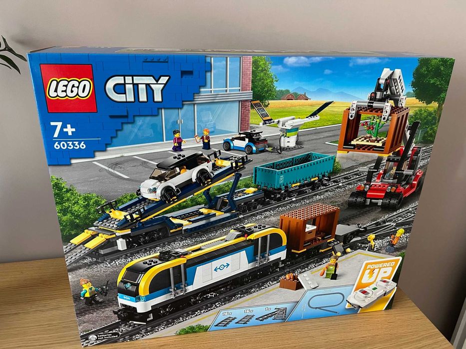 LEGO 60336 City Pociąg towarowy