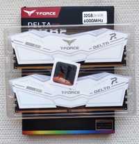 Частково робоча DDR5 32GB (2x16GB) 6000MHz T-Force Delta RGB CL38