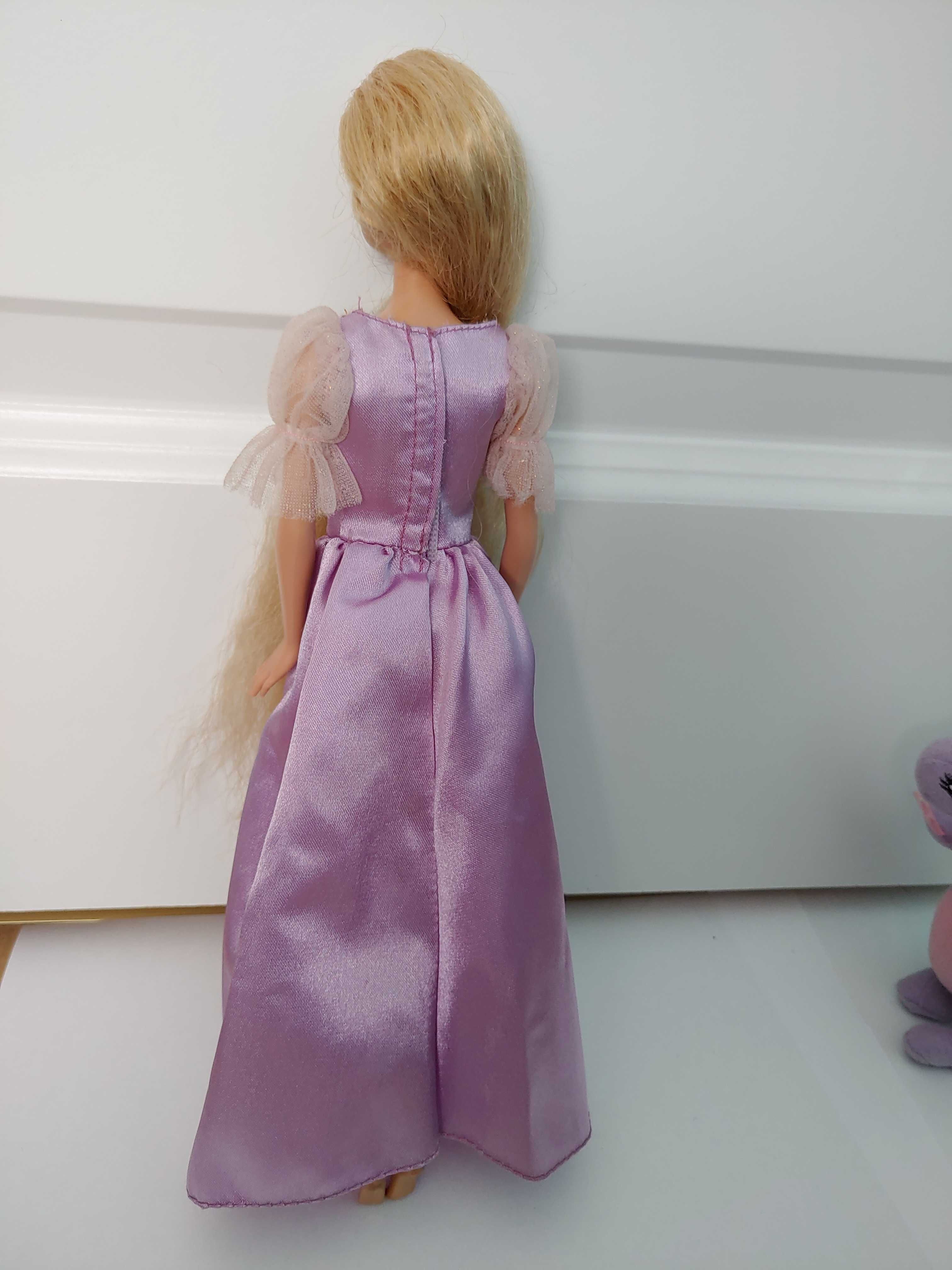 Barbie jako Roszpunka i smok Penelopa lalka kolekcjonerska unikat