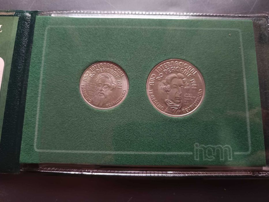 1981 – BNC (2 Moedas) – Ano Internacional do Deficiente