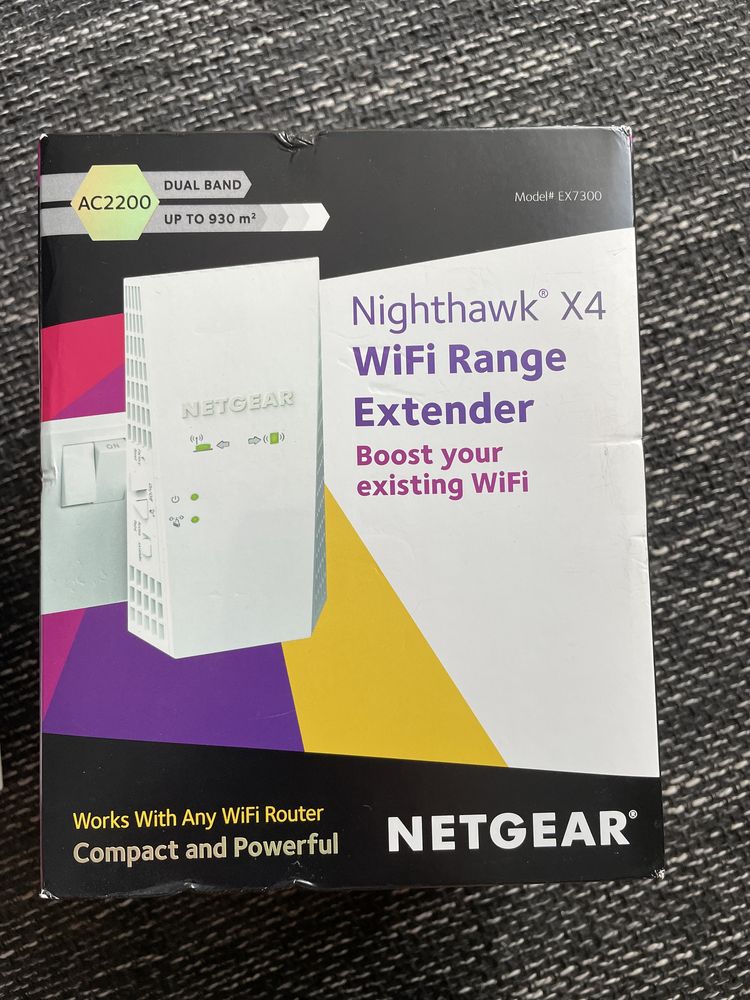 Netgear Nighthawk x4 AC2200 model EX7300 wifi extender