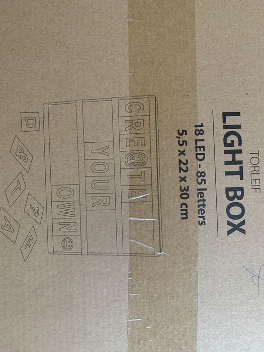 Ночник лампа light box