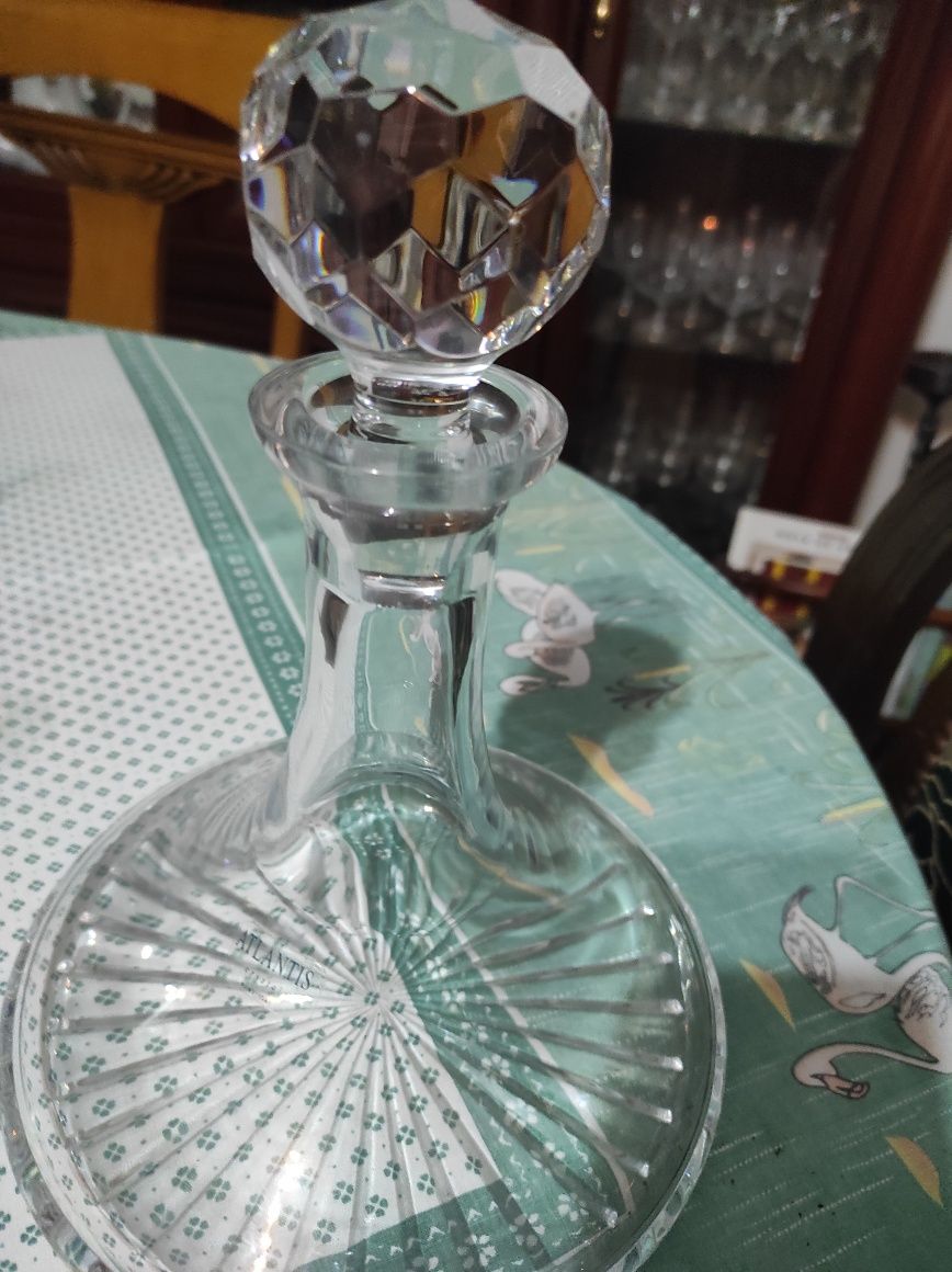 Decanter Baca Ships Vista Alegre Atlantis Crystal