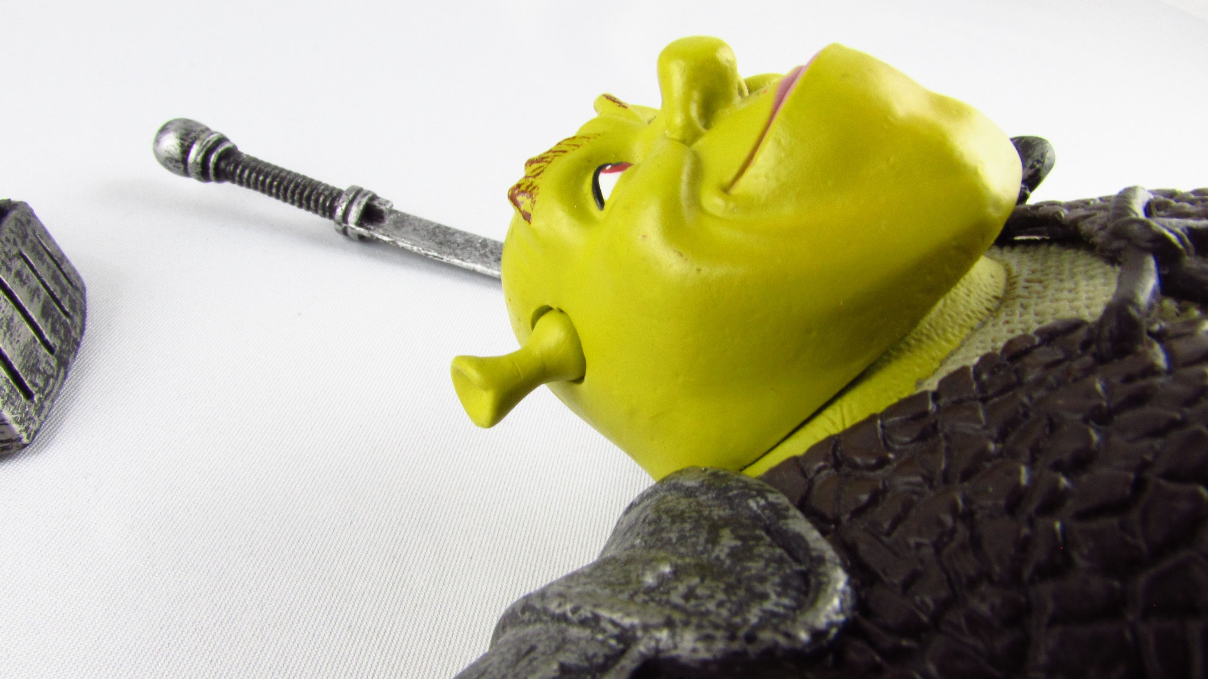 DREAMWORKS - DWA - Sir Shrek The Brave Figurka Kolekcjonerska 2006 r.