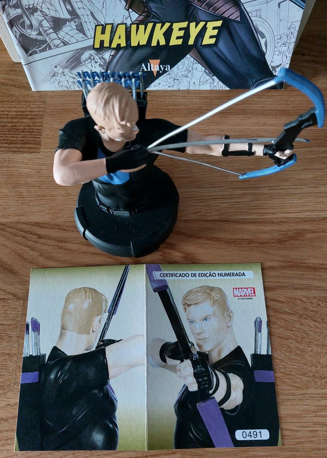 Busto Hawkeye da Marvel