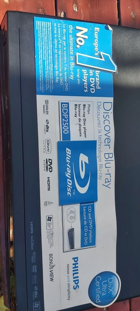 Odtwarzacz Blu-Rey BDP2500.Philips