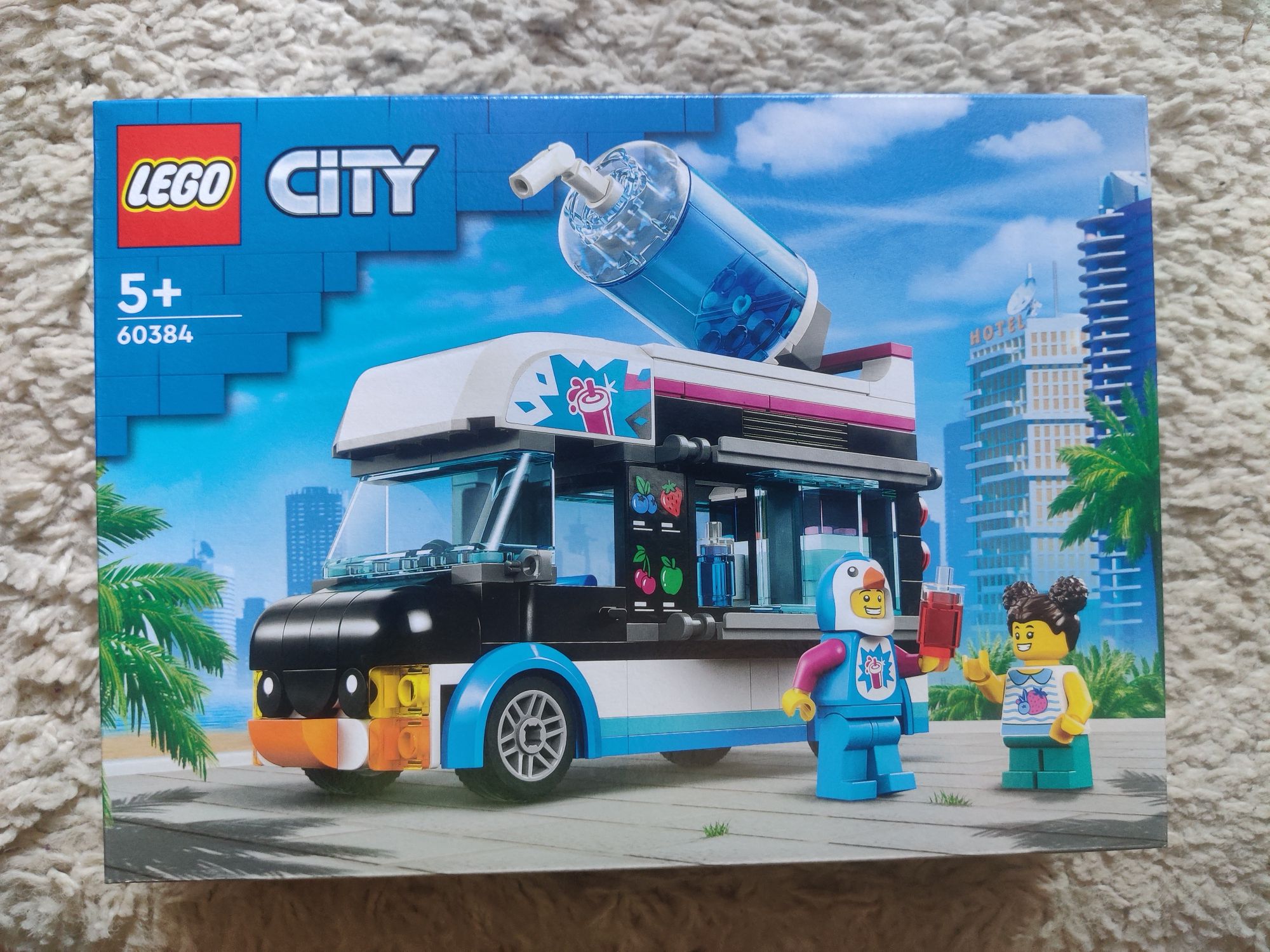 Lego City 60384 Pingwinia furgonetka ze slushem