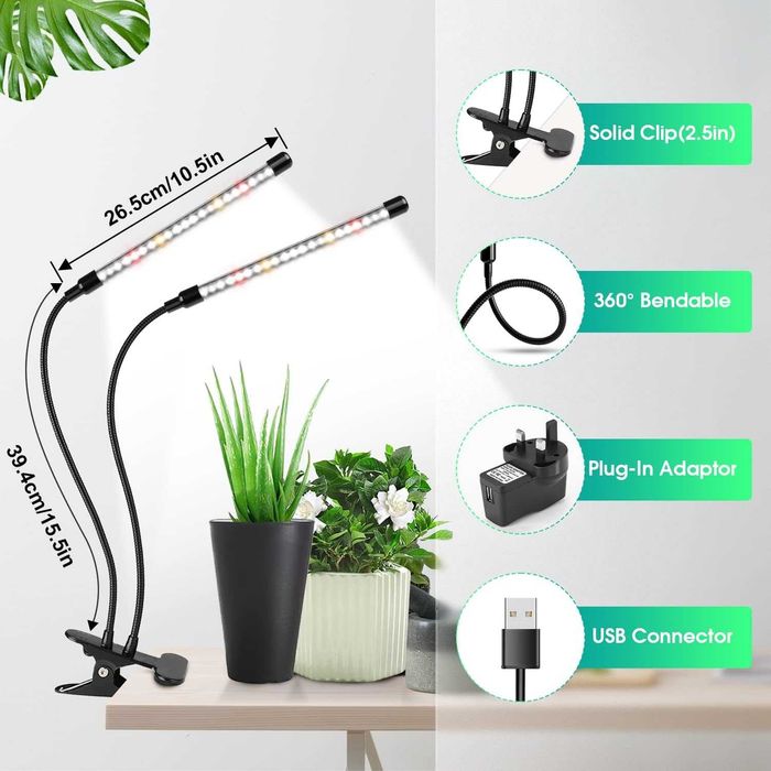 Nowa lampa do uprawy roślin /oświetlenie/światło/światełko/ LED !9170!