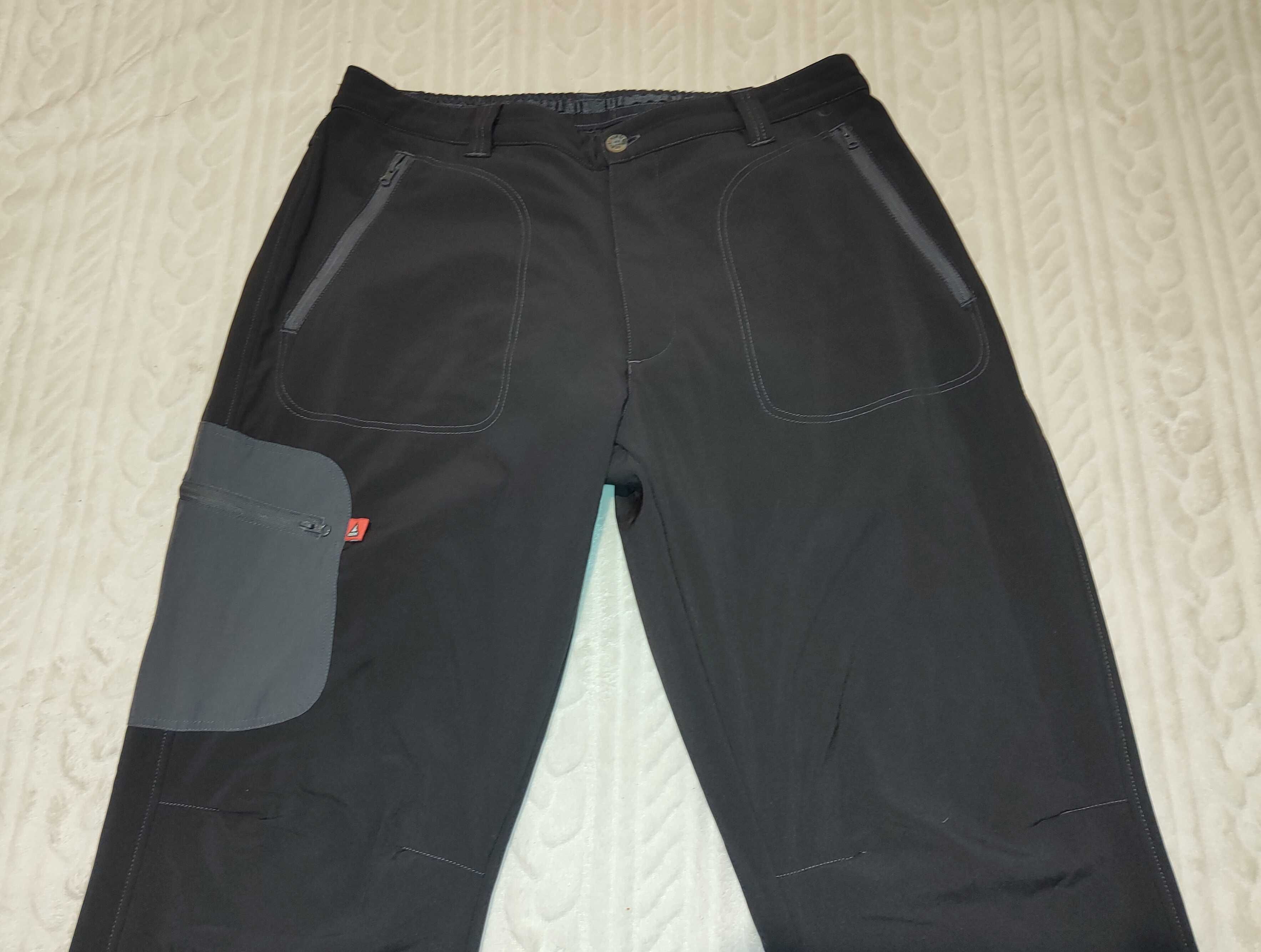 OCK markowe spodnie Trekkingowe Ocieplane SoftShell góry teren ok XL