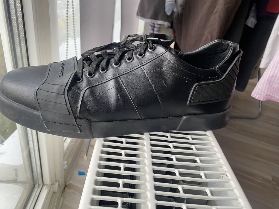 Чоловічі шкіряні кеди Dolce Gabana