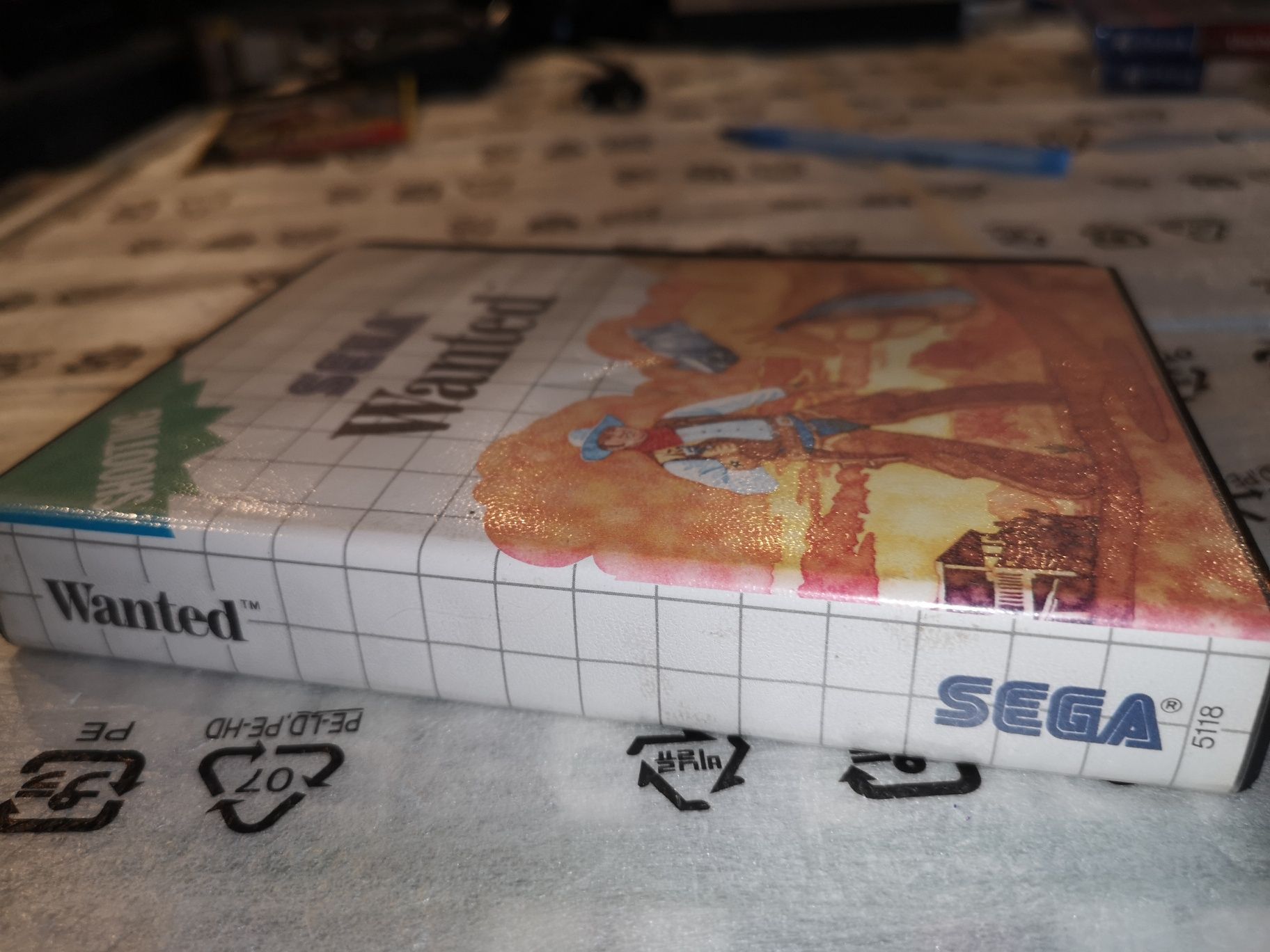 Wanted SEGA MASTER SYSTEM gra (w pudełku) testowana
