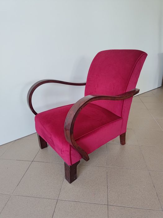 Fotel w stylu Art Déco, Halabala