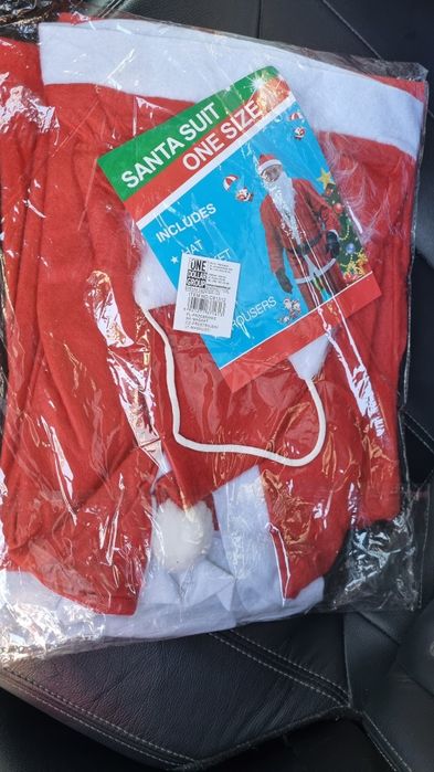 Strój przebrania mikołaj