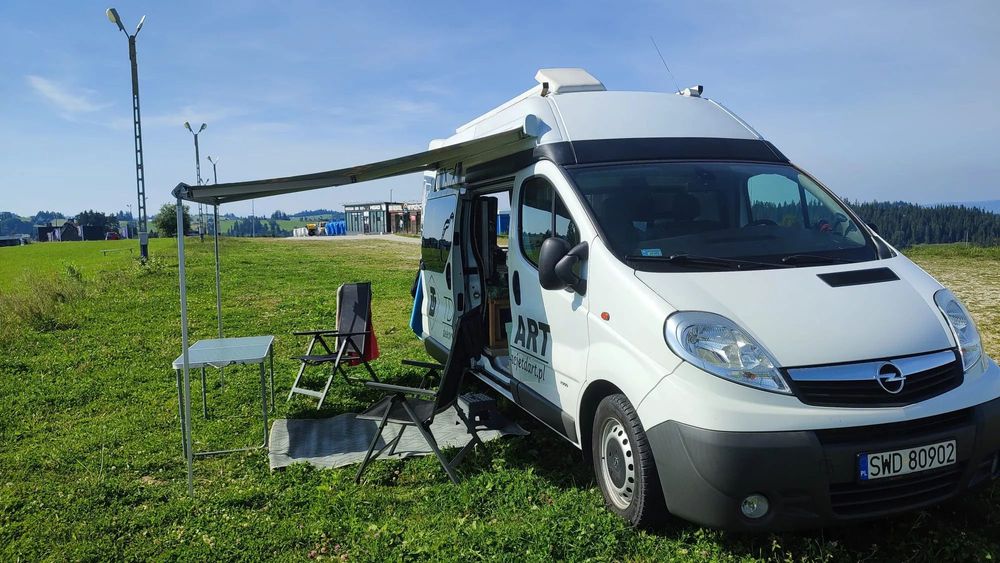 Opel Vivaro  L2H2 Kamper automat solar, markiza, prysznic, łóżka, 3os, ogrzewanie
