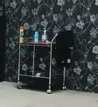 Mesas  de apoio carrinho para cabeleireiro estética