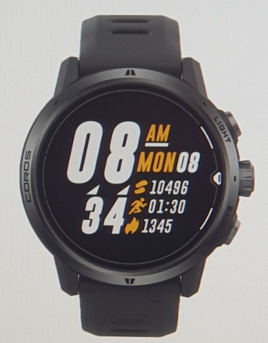 Smartwatch zegarek sportowy Coros Apex Pro Czarny Tytan Szafir Mapy