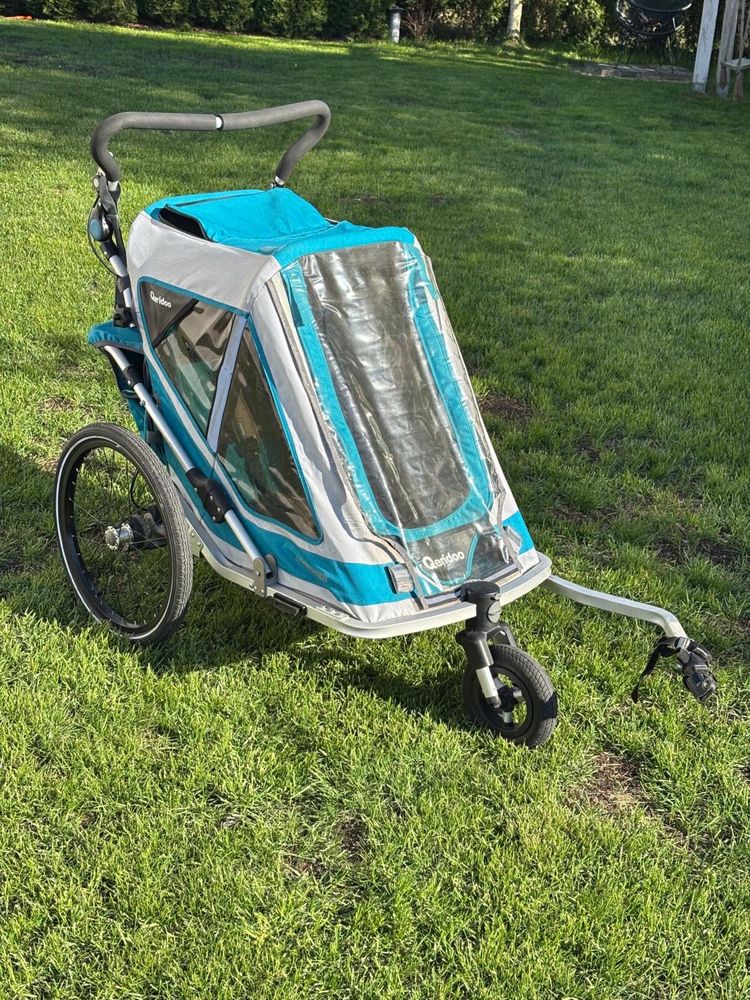 Przyczepka rowerowa Qeridoo speedkid 1