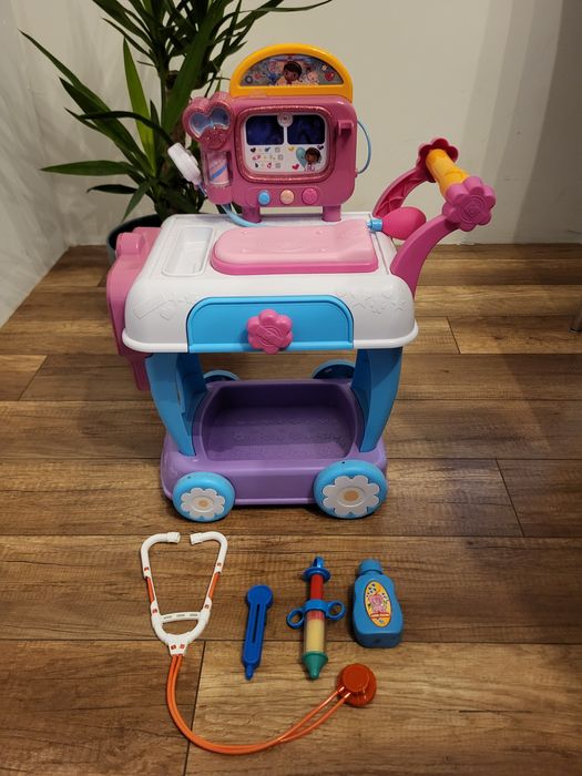 Zabawka wózek lekarski